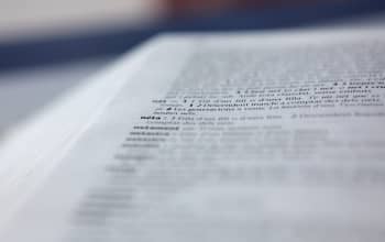 two books on wood plank